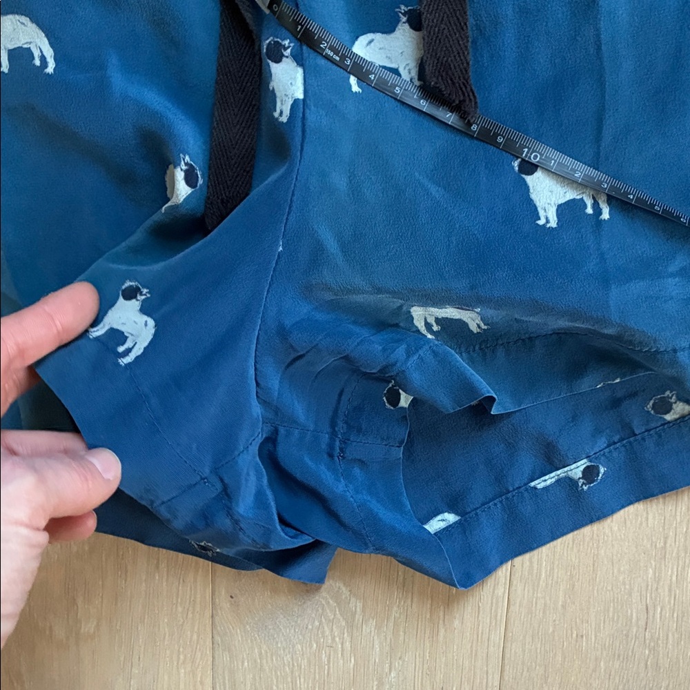 Sea New York Frenchie French Bulldog silk romper - Picture 8 of 9
